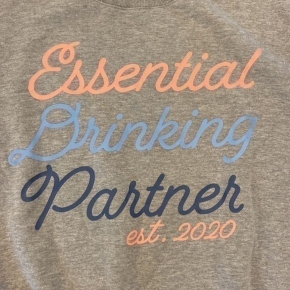 “Essential Drinking Partner” sweatshirt - Picture 2 of 7